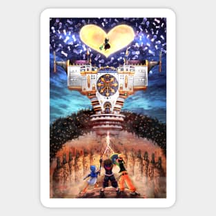 The Final Battle (Kingdom Hearts 3 Poster) Sticker